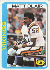 1978 Topps Football Matt Blair #469