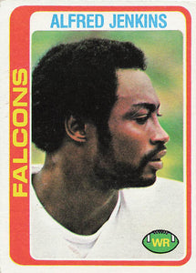 1978 Topps Football Alfred Jenkins #423 Rookie