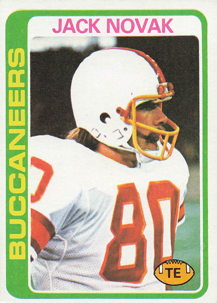 1978 Topps Football Jack Novak #294 Rookie