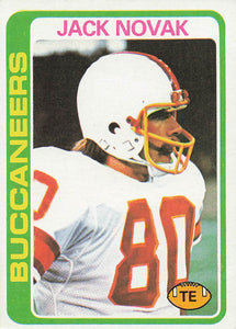1978 Topps Football Jack Novak #294 Rookie