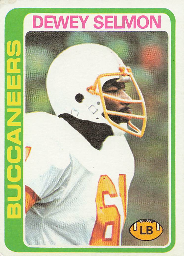 1978 Topps Football Dewey Selmon #106
