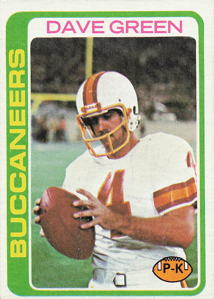 1978 Topps Football Dave Green #192