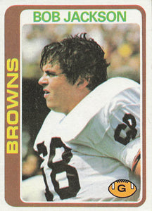 1978 Topps Football Bob Jackson #134