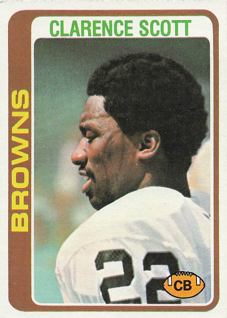 1978 Topps Football Clarence Scott #433