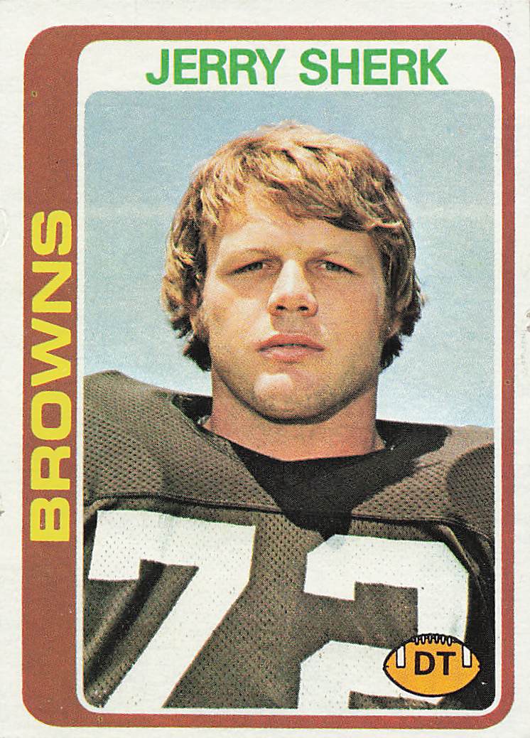 1978 Topps Football Jerry Sherk #225