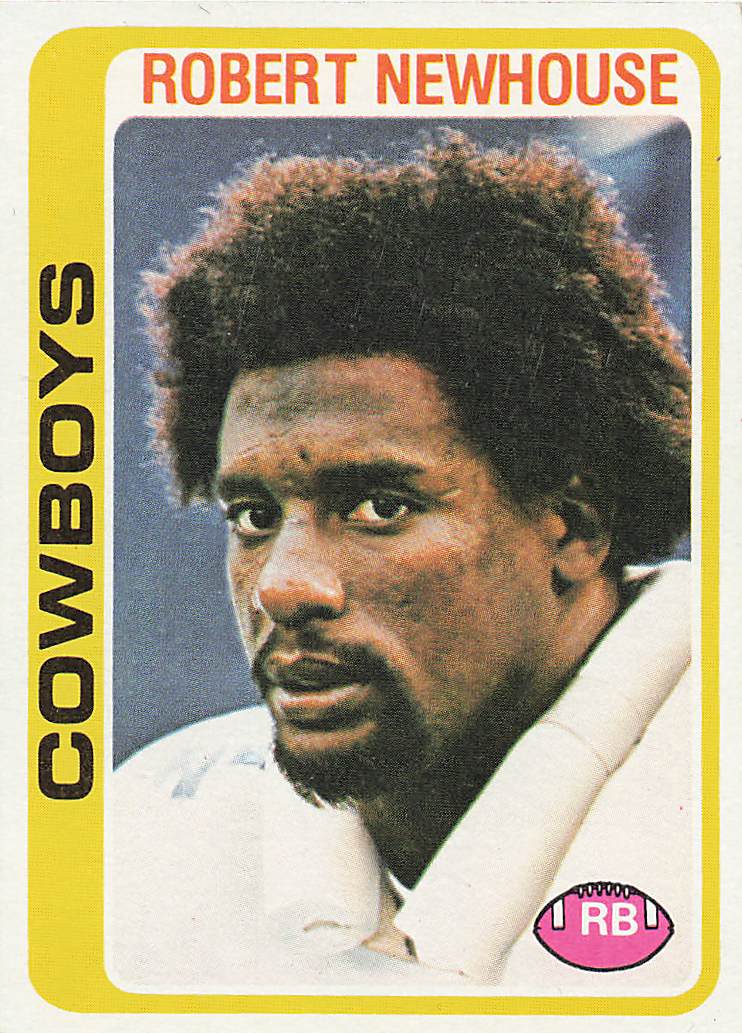 1978 Topps Football Robert Newhouse #86
