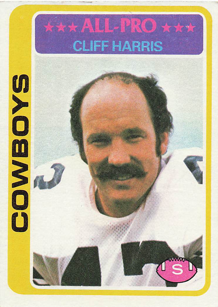 1978 Topps Football Cliff Harris #160