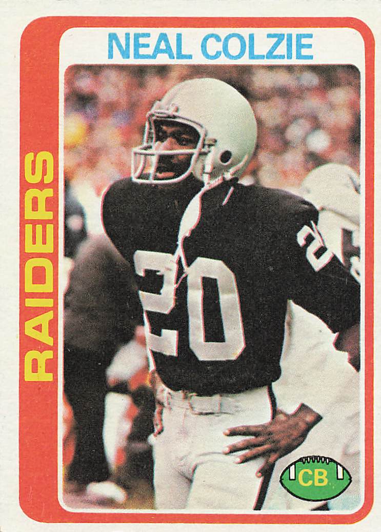 1978 Topps Football Neal Colzie #169 Rookie