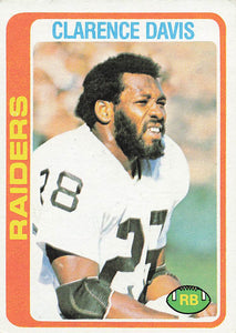 1978 Topps Football Clarence Davis #108