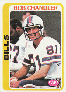 1978 Topps Football Bob Chandler #85