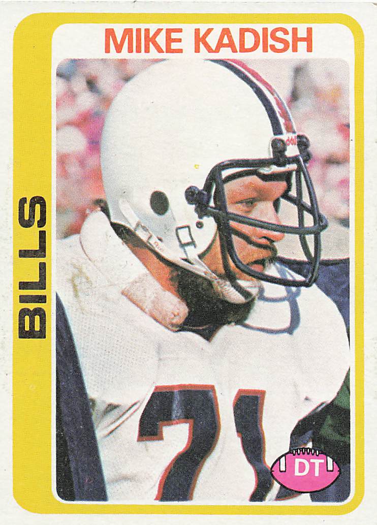 1978 Topps Football Mike Kadish #148