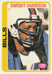 1978 Topps Football Dwight Harrison #496