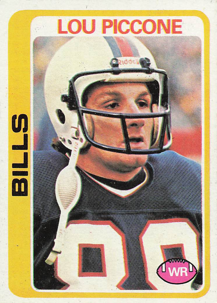 1978 Topps Football Lou Piccone #448