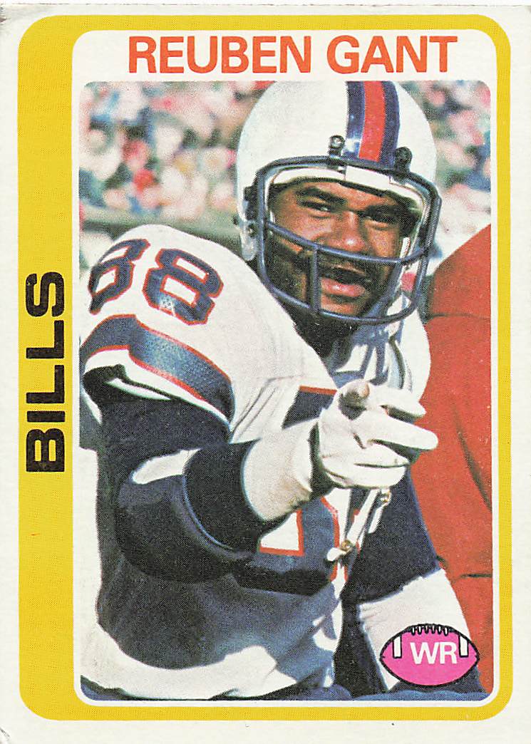 1978 Topps Football Reuben Gant #212