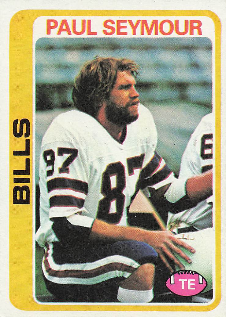 1978 Topps Football Paul Seymour #424