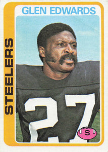 1978 Topps Football Glen Edwards #44