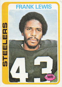 1978 Topps Football Frank Lewis #431