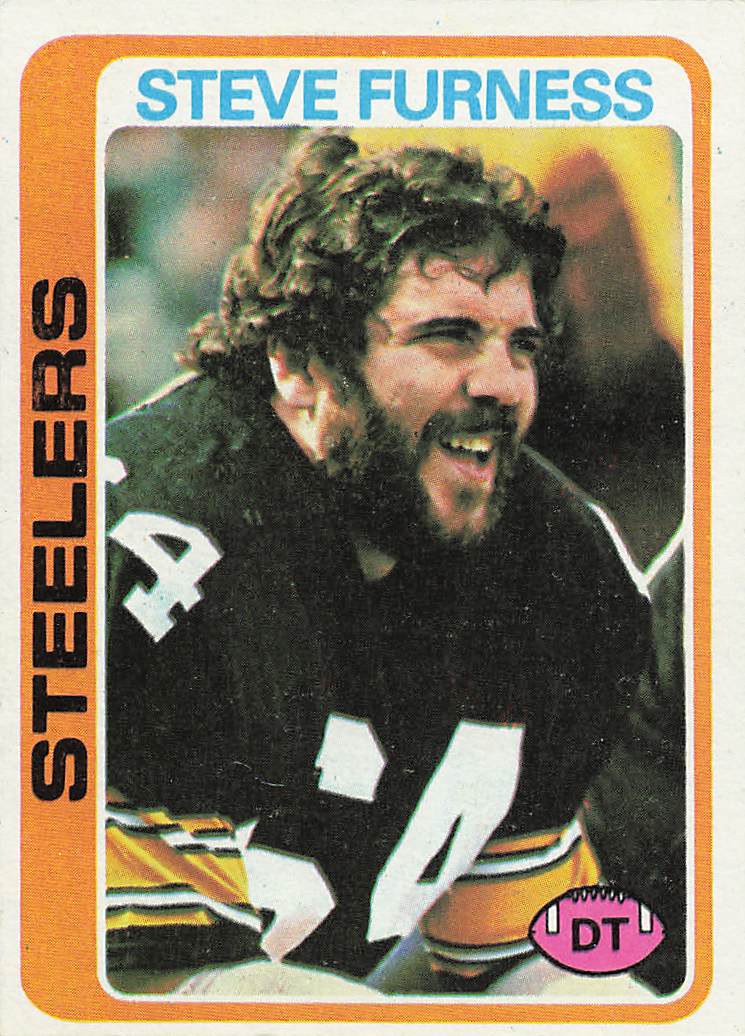 1978 Topps Football Steve Furness #214