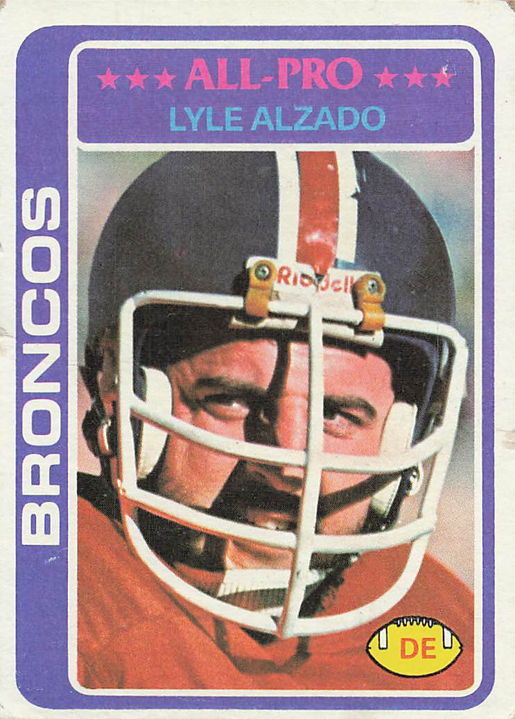 1978 Topps Football Lyle Alzado #40