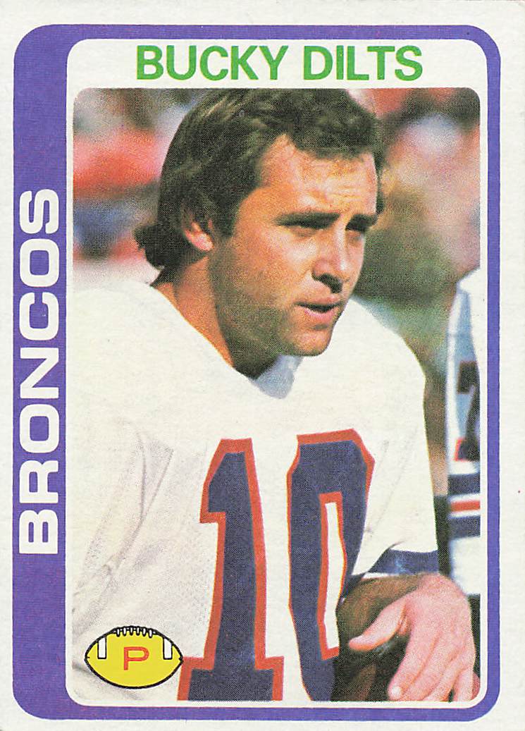 1978 Topps Football Bucky Dilts #211 Rookie