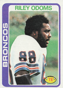 1978 Topps Football Riley Odoms #285