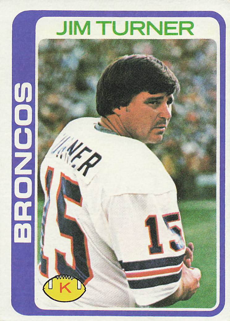 1978 Topps Football Jim Turner #12