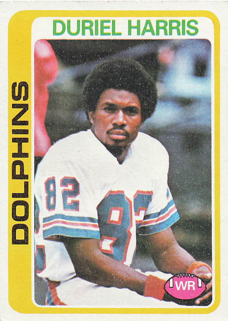 1978 Topps Football Duriel Harris #46