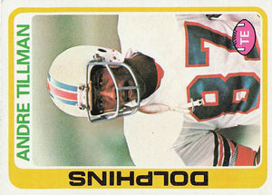 1978 Topps Football Andre Tillman #239