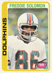 1978 Topps Football Freddie Solomon #399