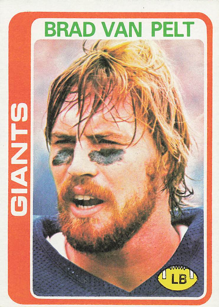 1978 Topps Football Brad Van Pelt #270