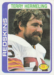 1978 Topps Football Terry Hermeling #236