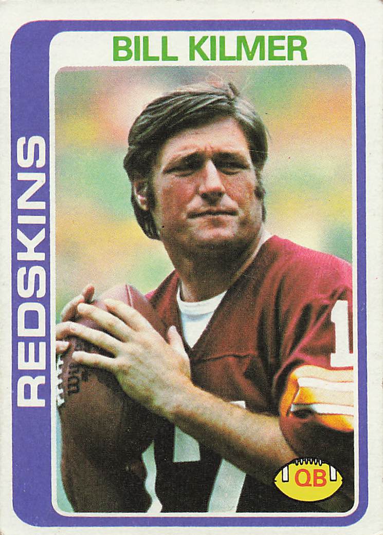 1978 Topps Football Bill Kilmer #155