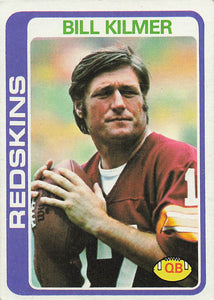 1978 Topps Football Bill Kilmer #155