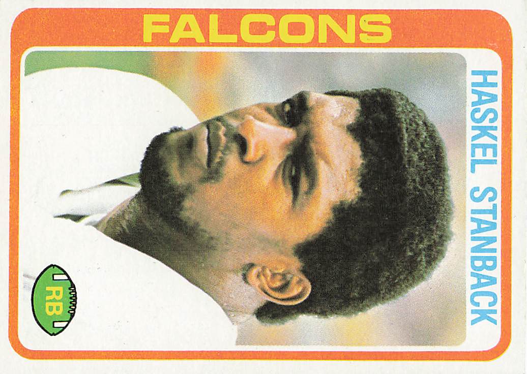 1978 Topps Football Haskel Stanback #123 Rookie