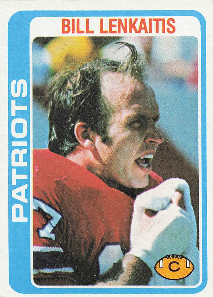 1978 Topps Football Bill Lenkaitis #262