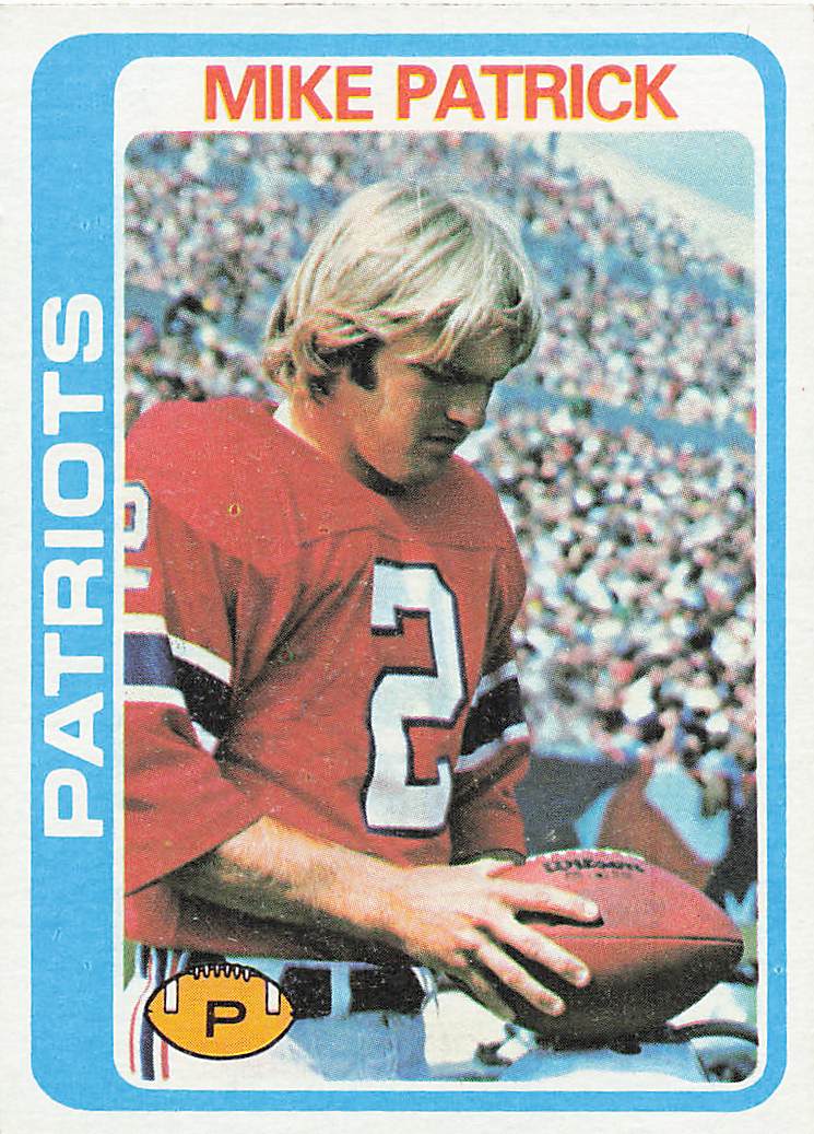 1978 Topps Football Mike Patrick #56