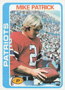 1978 Topps Football Mike Patrick #56