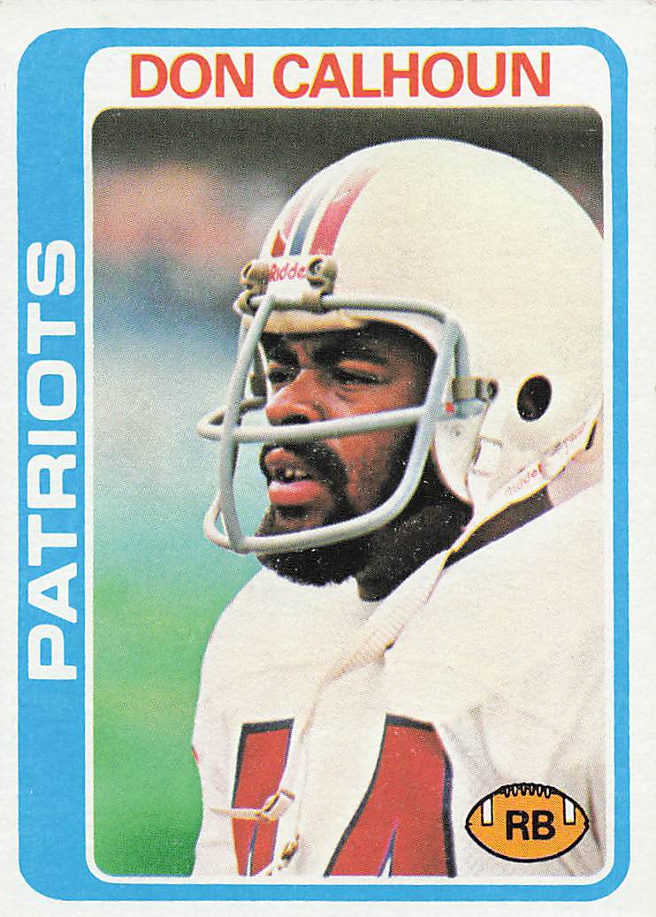 1978 Topps Football Don Calhoun #281