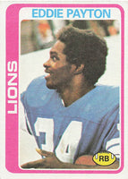 1978 Topps Football Eddie Payton #487 Rookie