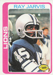 1978 Topps Football Ray Jarvis #467