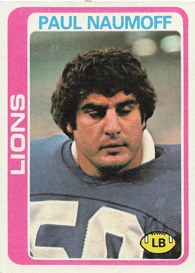 1978 Topps Football Paul Naumoff #253