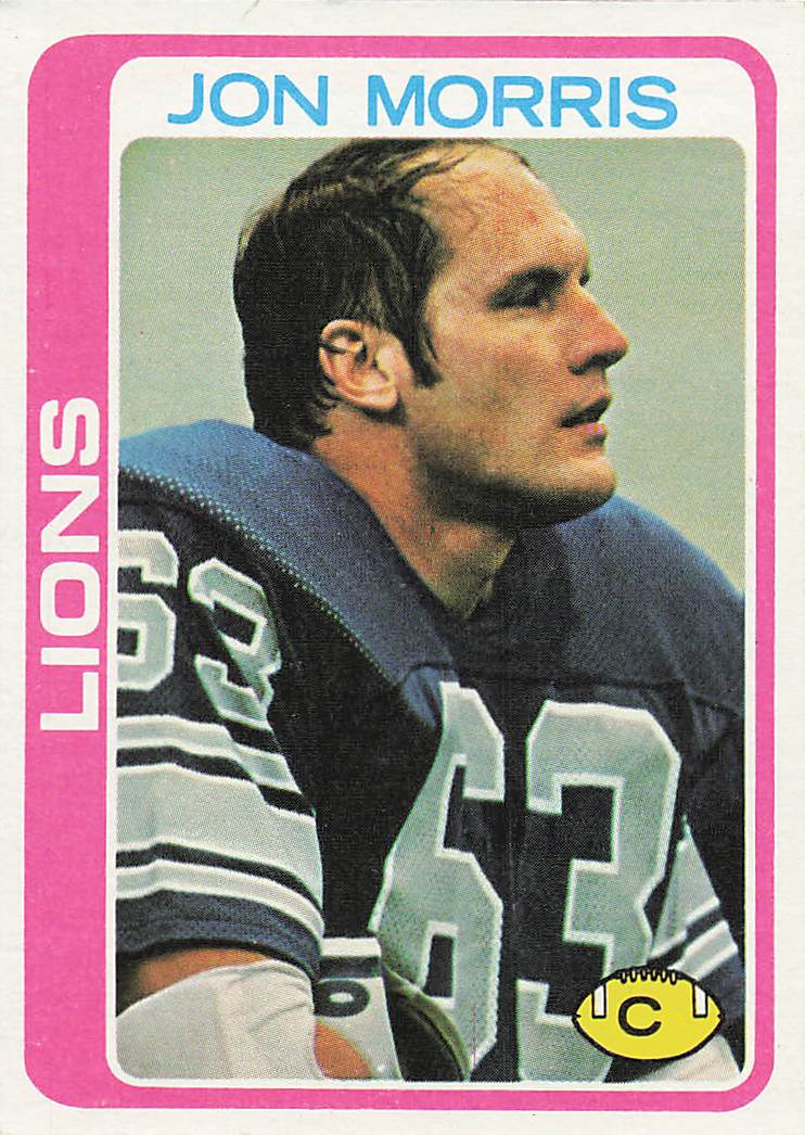 1978 Topps Football Jon Morris #284