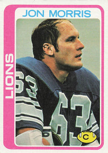 1978 Topps Football Jon Morris #284