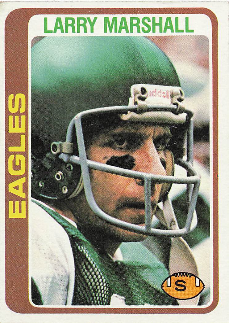 1978 Topps Football Larry Marshall #358