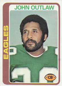 1978 Topps Football John Outlaw #23