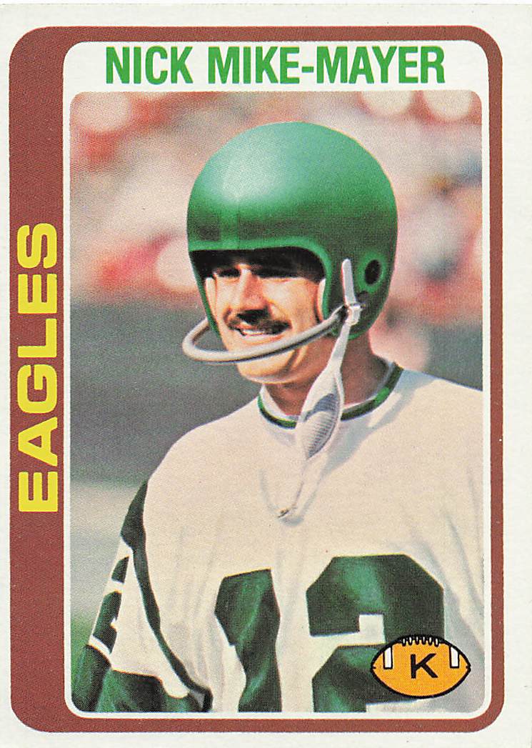 1978 Topps Football Nick Mike-Mayer #491