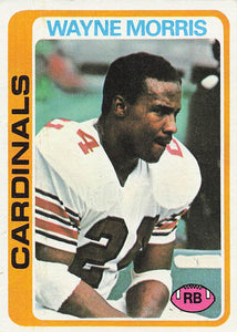 1978 Topps Football Wayne Morris #381