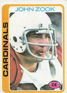 1978 Topps Football John Zook #444
