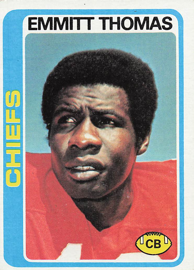 1978 Topps Football Emmitt Thomas #426