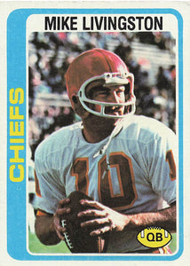 1978 Topps Football Mike Livingston #183